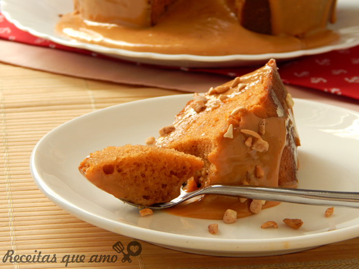 Bolo de doce de leite | Receitas que amo